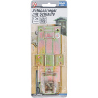 BGS Diy 8082 Schlossriegel mit Schlaufe | 150 x 50 mm