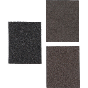 BGS Diy 80821 Schleifschwamm-Satz | K 46, 80, 120 | 3-tlg.