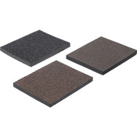 BGS Diy 80821 Schleifschwamm-Satz | K 46, 80, 120 | 3-tlg.