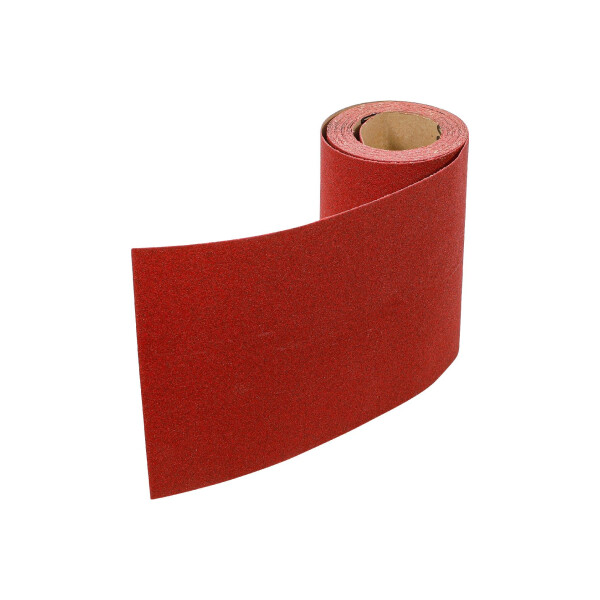 BGS Diy 80827 Schleifpapier-Rolle | 115 mm x 5 m | Körnung 120