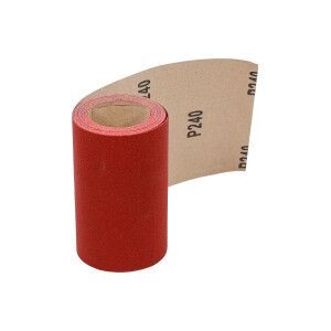 BGS Diy 80828 Schleifpapier-Rolle | 115 mm x 5 m | Körnung 240