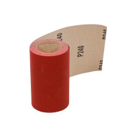 BGS Diy 80828 Schleifpapier-Rolle | 115 mm x 5 m | Körnung 240