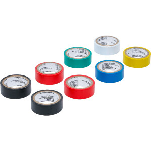 BGS Diy 80838 COLOR Multi-Klebeband Set | 18 mm x 3 m |...