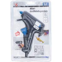 BGS Diy 80845 Mini-Heißklebepistole | Klebestick-Ø 7,5 mm | 7 W