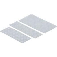 BGS Diy 80866 Elastikpuffer-Satz | transparent | 46-tlg.