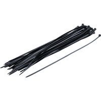 BGS Diy 80877 Kabelbinder-Sortiment | schwarz | 4,5 x 350 mm | 50-tlg.
