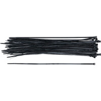BGS Diy 80877 Kabelbinder-Sortiment | schwarz | 4,5 x 350 mm | 50-tlg.