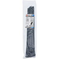 BGS Diy 80877 Kabelbinder-Sortiment | schwarz | 4,5 x 350 mm | 50-tlg.