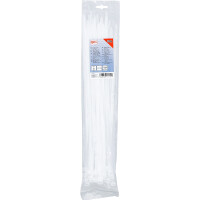 BGS 80878 Kabelbinder-Sortiment | weiß | 8,0 x 400 mm | 30-tlg.
