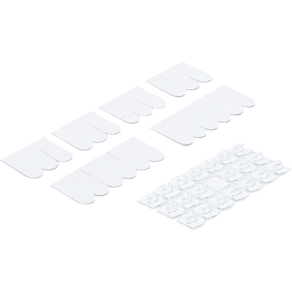 BGS Diy 80899 Dekorations-Clip-Sortiment | transparent | 20-tlg.