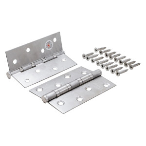 BGS Diy 80907 Scharnier-Satz | Edelstahl | 100 x 40 mm |...