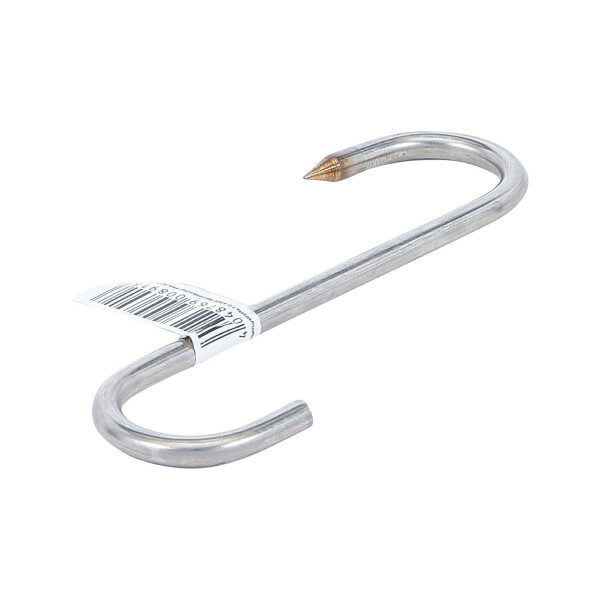 BGS Diy 80912 Fleischerhaken | Edelstahl | 120 mm