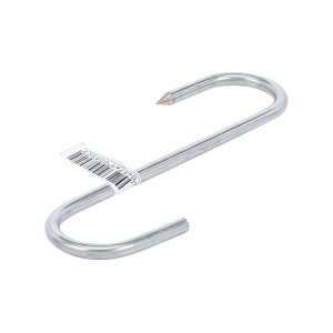 BGS Diy 80916 Fleischerhaken | Edelstahl | 160 mm