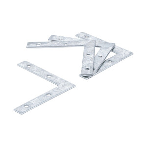 BGS Diy 80921 L-Winkel | 75 x 75 x 12 mm | 4-tlg.