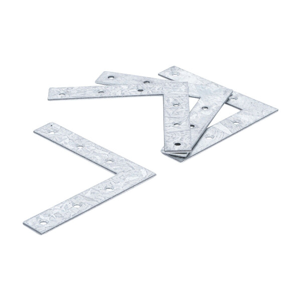 BGS Diy 80923 L-Winkel | 100 x 100 x 15 mm | 4-tlg.