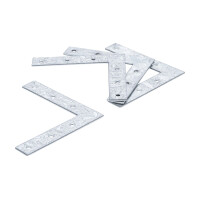 BGS Diy 80923 L-Winkel | 100 x 100 x 15 mm | 4-tlg.