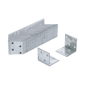 BGS Diy 80934-50 Winkelverbinder | 40 x 40 x 40 x 2 mm |...
