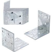 BGS Diy 80936 Winkelverbinder | 50 x 50 x 40 mm | 10-tlg.