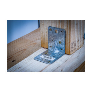BGS Diy 80937-25 Winkelverbinder | mit Sicke | 70 x 70 x...
