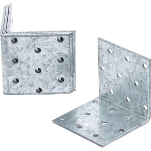 BGS Diy 80938 Winkelverbinder | 60 x 60 x 60 mm | 4-tlg.