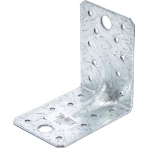 BGS Diy 80939 Winkelverbinder | mit Sicke | 90 x 90 x 65...