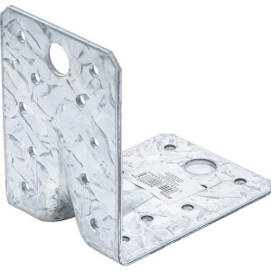 BGS Diy 80939 Winkelverbinder | mit Sicke | 90 x 90 x 65...