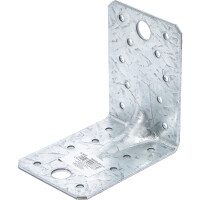 BGS Diy 80939 Winkelverbinder | mit Sicke | 90 x 90 x 65 x 2,5 mm