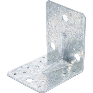 BGS Diy 80941 Winkelverbinder | mit Sicke |105 x 105 x 90...