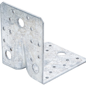 BGS Diy 80941 Winkelverbinder | mit Sicke |105 x 105 x 90 x 3 mm