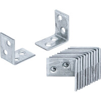 BGS Diy 80943 Stuhlwinkel | 25 x 25 x 15 mm | 12-tlg.