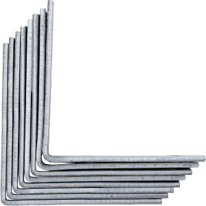 BGS Diy 80945 Stuhlwinkel | 60 x 60 x 20 mm | 8-tlg.