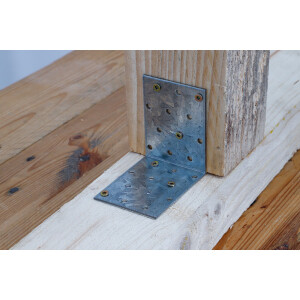BGS Diy 80948 Winkelverbinder | 80 x 80 x 60 x 2,5 mm