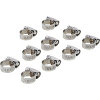 BGS 8095-10x16 Schlauchklemmen | rostfrei | 10 x 16 mm | 10-tlg.
