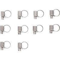 BGS 8095-10x16 Schlauchklemmen | rostfrei | 10 x 16 mm | 10-tlg.