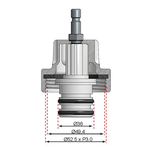 BGS 8098-21 Adapter 21 für Art. 8027, 8098 | für Fiat, Opel, Saab