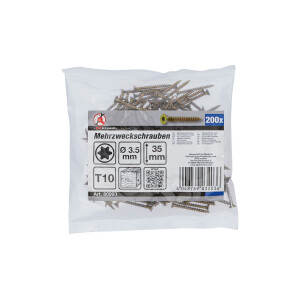BGS Diy 80993 Mehrzweckschrauben | T-Profil (für...