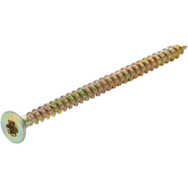 BGS Diy 80996 Mehrzweckschrauben | T-Profil (für Torx) T20 | 4,0 x 60 mm | 100 Stück