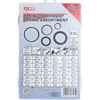 BGS 8105 O-Ring-Sortiment | XXL | Ø 18 - 50 mm | 285-tlg.