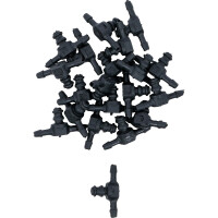 BGS 8107-20 Kunststoff-Verbinder-Satz | T-Form | 20-tlg.