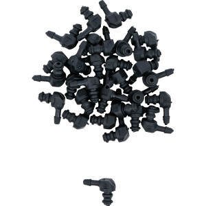 BGS 8107-22 Kunststoff-Verbinder-Satz | L-Form | 30-tlg.