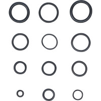 BGS Diy 8131 O-Ring-Sortiment | Ø 5 - 20 mm | 50-tlg.
