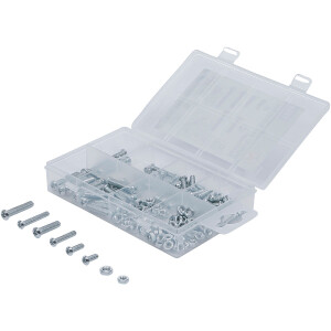 BGS Diy 8134 Muttern- und Schrauben-Sortiment | metrisch...