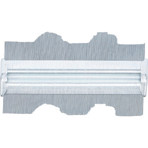 BGS 8149 Feinkonturenlehre | Metall | 125 mm