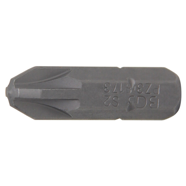 BGS 8173 Bit | Länge 25 mm | Antrieb Außensechskant 6,3 mm (1/4") | Kreuzschlitz PZ3