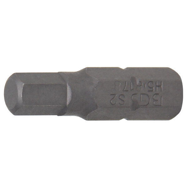 BGS 8178 Bit | Länge 25 mm | Antrieb Außensechskant 6,3 mm (1/4") | Innensechskant 5 mm