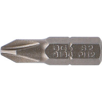 BGS 8186 Bit | Länge 25 mm | Antrieb Außensechskant 6,3 mm (1/4") | Kreuzschlitz PH2