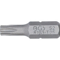 BGS 8193 Bit | Länge 25 mm | Antrieb Außensechskant 6,3 mm (1/4") | T-Profil (für Torx) T25