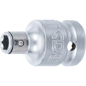BGS 8201 Bit-Adapter mit Haltekugel | Innenvierkant 12,5...