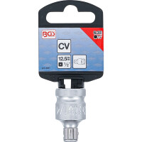 BGS 8201 Bit-Adapter mit Haltekugel | Innenvierkant 12,5 mm (1/2") | Innensechskant 6,3 mm (1/4")