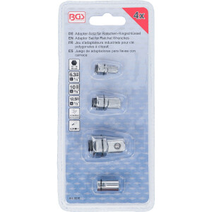 BGS 8210 Adapter-Satz für Ratschen-Ringschlüssel | 4-tlg.
